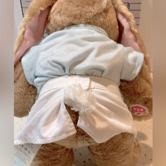 Build-A-Bear Light Blue‎ Top and White Lace Trimmed Skirt, Plush NOT Included - Picture 4 of 8